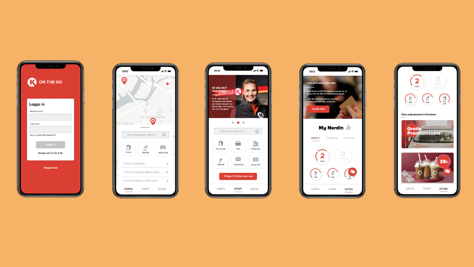 On the go app